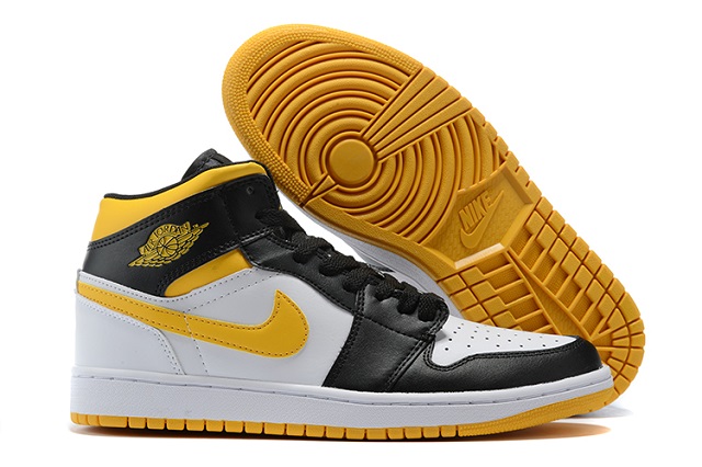 Air Jordan Retro 1 Grade AAA Yellow Black